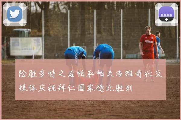 险胜多特之后帕和帕夫洛维奇社交媒体庆祝拜仁国家德比胜利