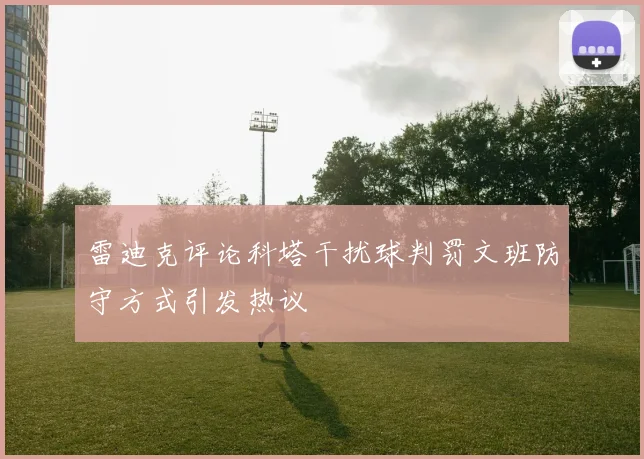 雷迪克评论科塔干扰球判罚文班防守方式引发热议